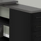 L-Shape Computer Desk with Storage Drawers
