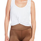 Kensie - Twist Front Scoop Neck Sleeveless Tank Top
