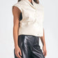 Elan - High Collar Vest