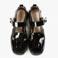 All Black - Women's Patty Lock Flats
