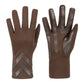 Isotoner - Women’s Smartdri Chevron Touchscreen Gloves