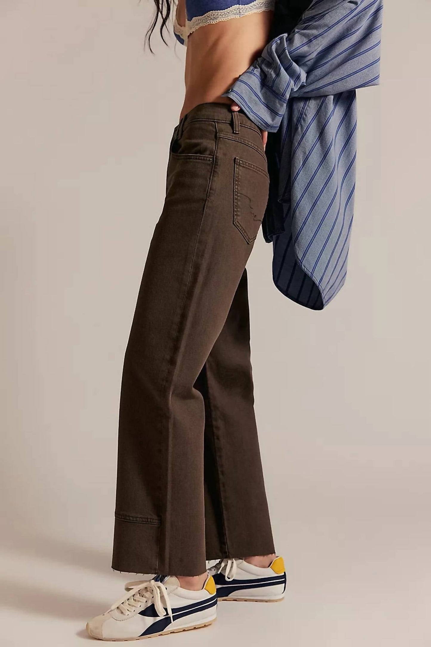 Free People - Women’s Risk Taker Mid-rise Jeans