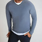 Buki - Seamless V-neck Pullover Shirt