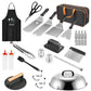 31 Piece Stainless Steel Flat Top Griddle Accessory Set
