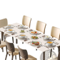 32 Pcs White Ceramic Dinnerware Set Service for 8