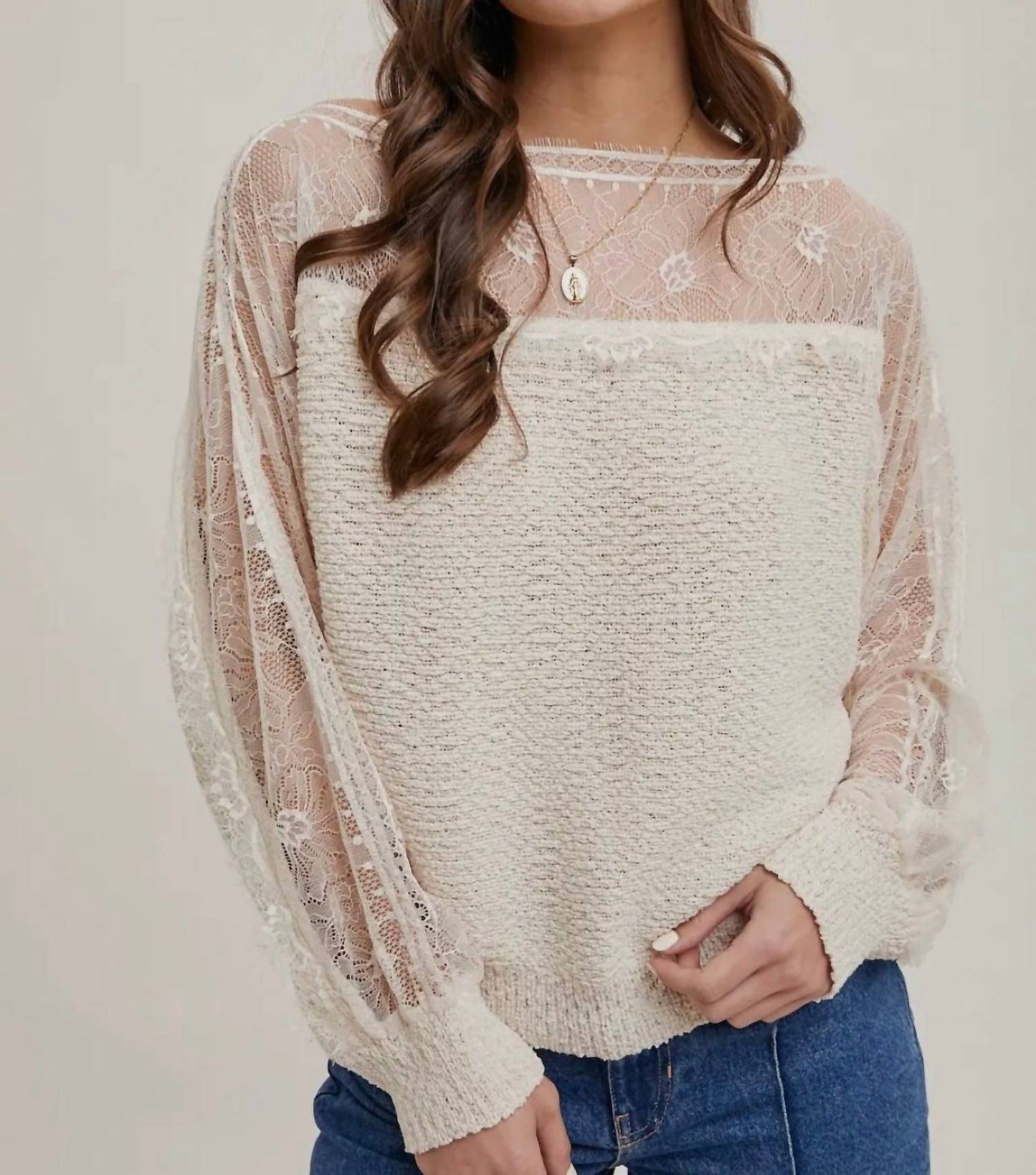 Bluivy - Clara Lace Sweater