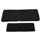 BalanceFrom Fitness 7 Piece Yoga Set with Mat, Stretch Strap, & Knee Pad, Black