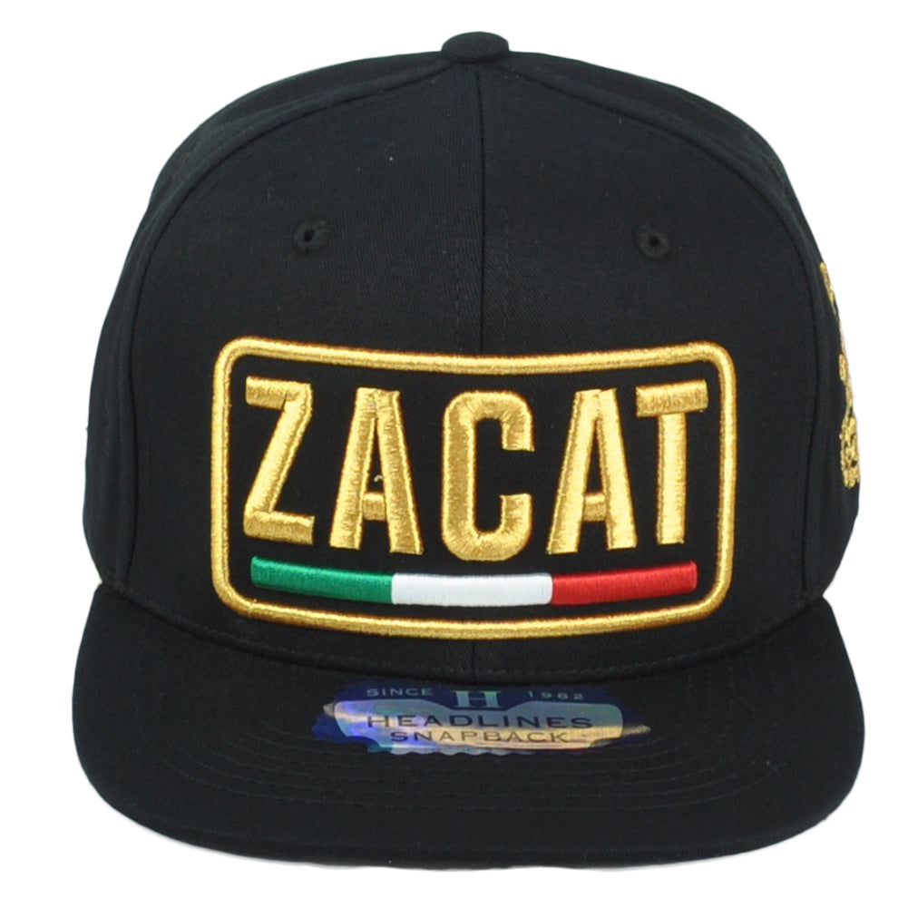 Zacatecas Zacat Mexico State Shield Flag Adjustable Flat Adults Gorra Hat Cap