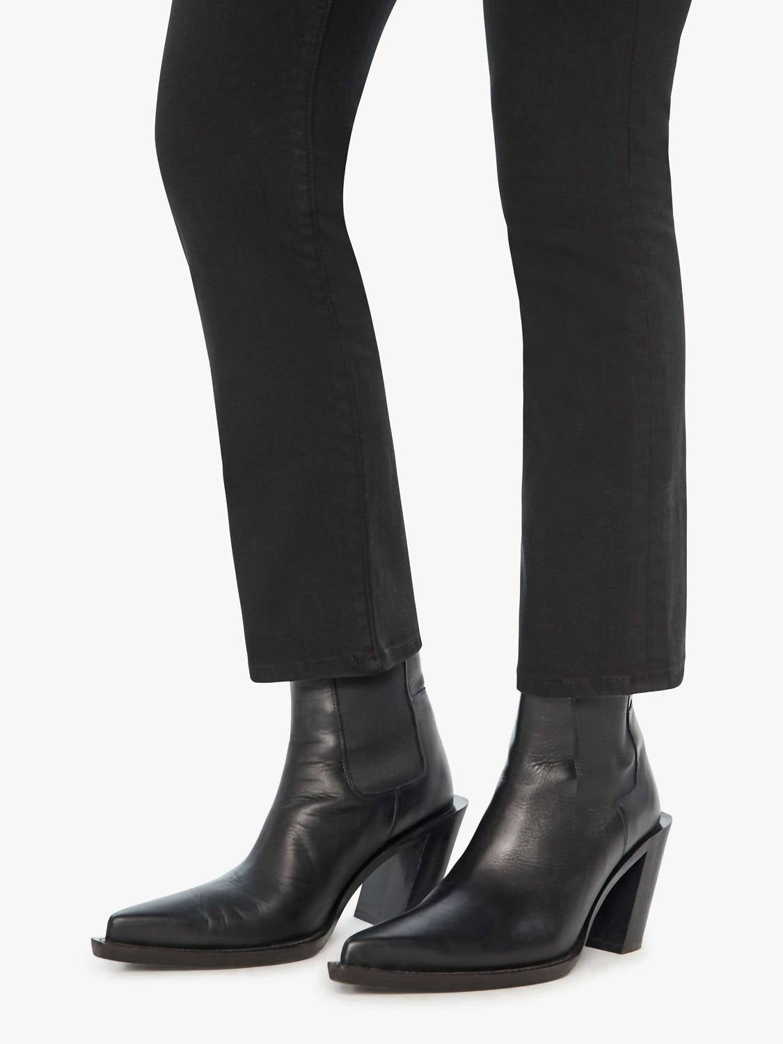 Mother - Patch Pocket Insider Ankle Jean