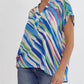 Entro - Tiger V-Neck Top