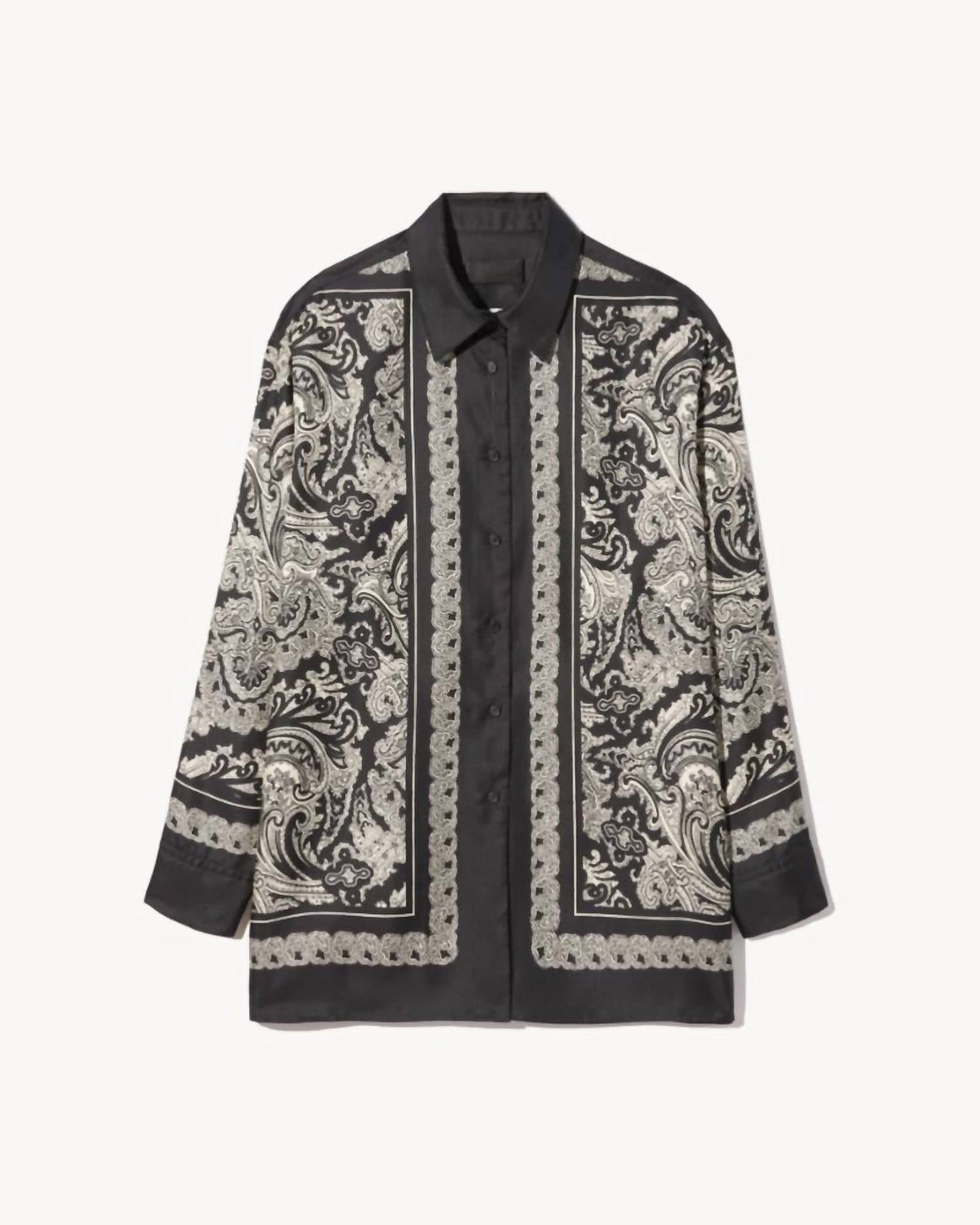 Nili Lotan - Alfie Printed Shirt