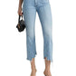 Mother - The Insider Fray Low-rise Stretch Crop Jeans