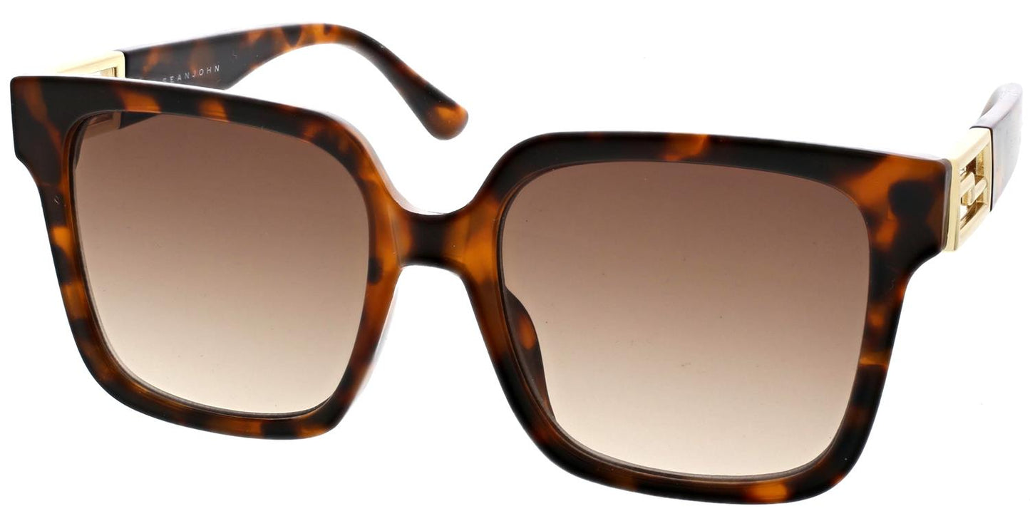 Sean John Large Square Sunglasses in Tortoise Lord & Taylor