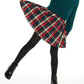 Andy & Evan - Girls Chenille Plaid Flannel Twofer Dress