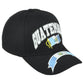 Guatemala Central America Country Black Curved Bill Adjustable Adults Hat Cap