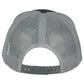 Republic California USA 1850 Black Gray Adjustable Patch Mesh Trucker Hat Cap