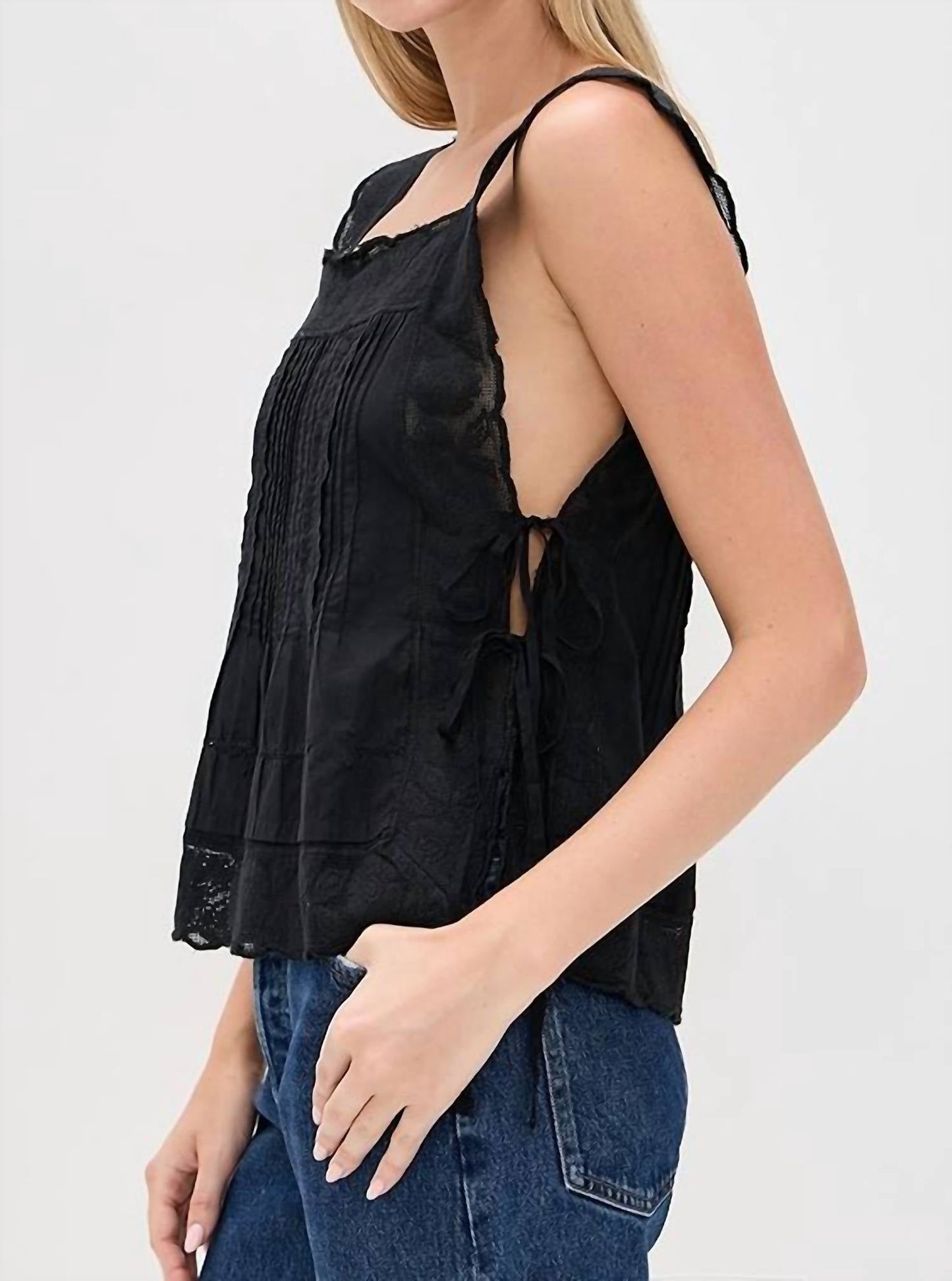 The Great. - Attic Lace Cami Top