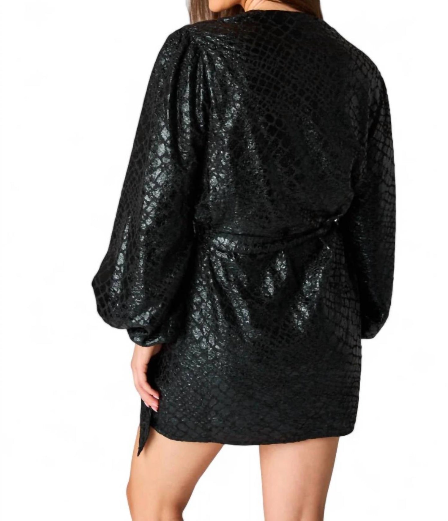 Buddylove - ADELINE SHORT WRAP DRESS