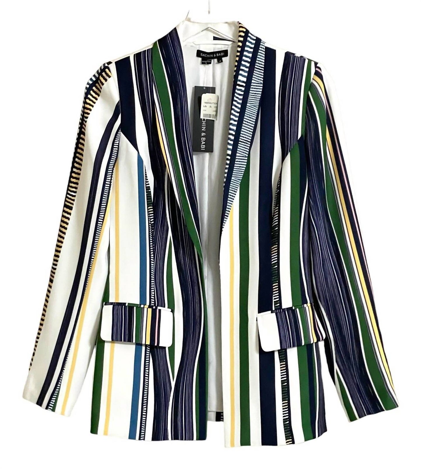 Sachin & Babi - Uva Colored Striped Blazer