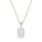 Diana M Jewels - Women's Lab Grown Diamond Solitaire Pendant Necklace