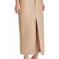 Steve Madden - AVANI FAUX LEATHER MIDI SKIRT