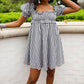 Buddylove - JAC PUFF SLEEVE SHORT DRESS