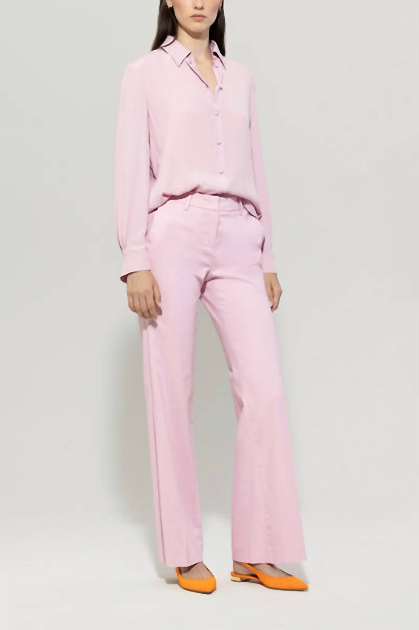 Luisa Cerano - Twill Bootleg Pants