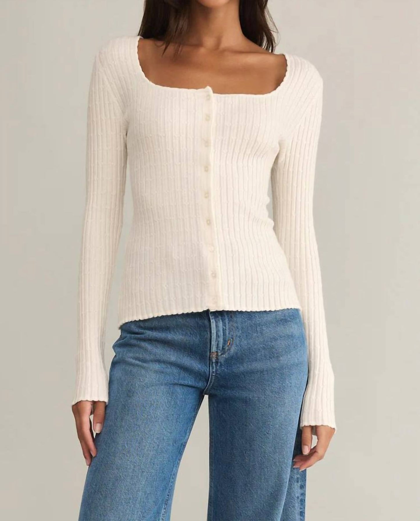 Z Supply - Women's Emelie Button Up Sweater