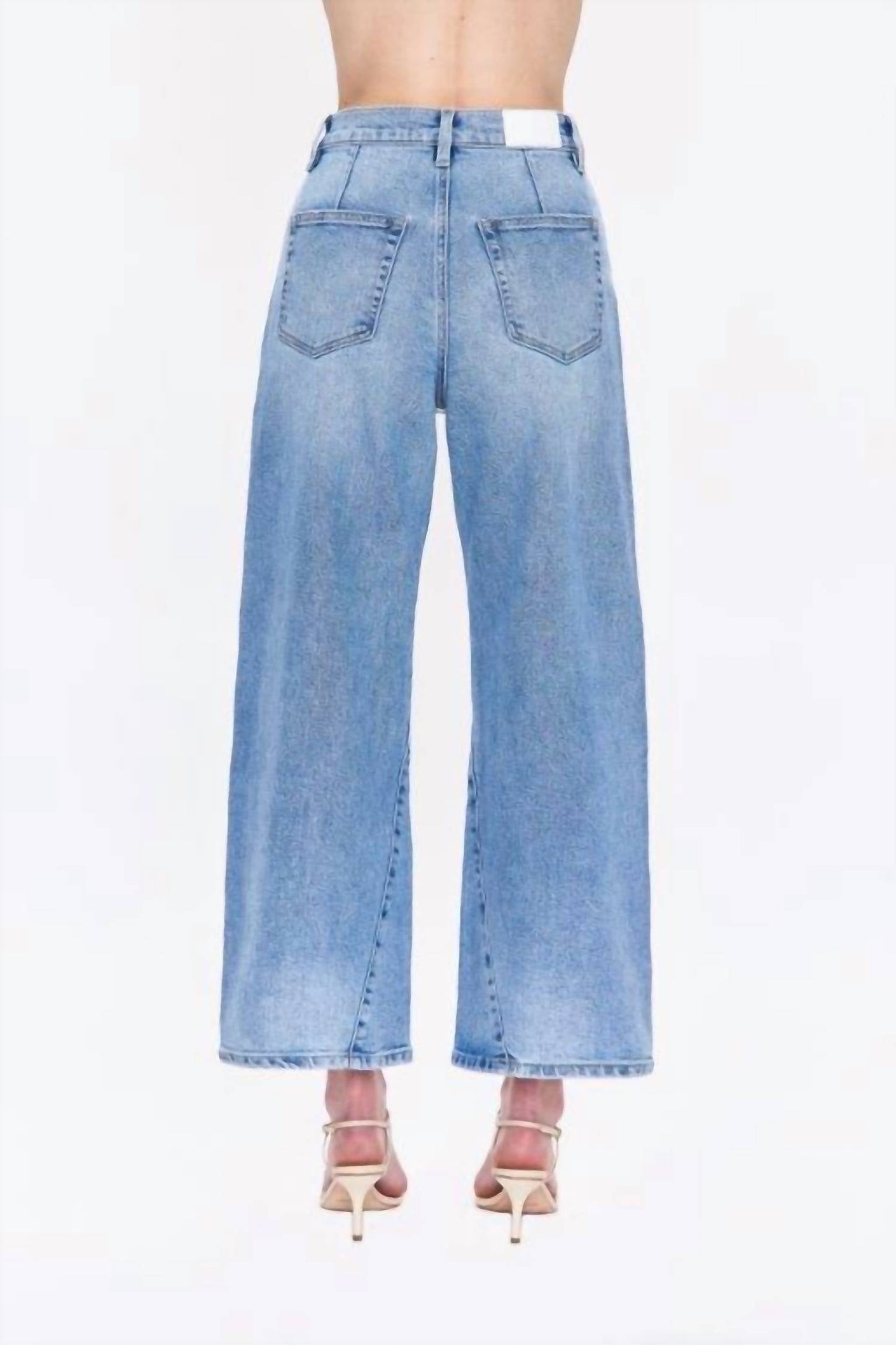 Pistola - Kyra High Rise Bowed Ankle Jeans