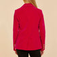 Dolce Cabo - Double Breasted Velvet Blazer