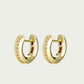 F+H Studios - ION HUGGIE HOOP EARRINGS