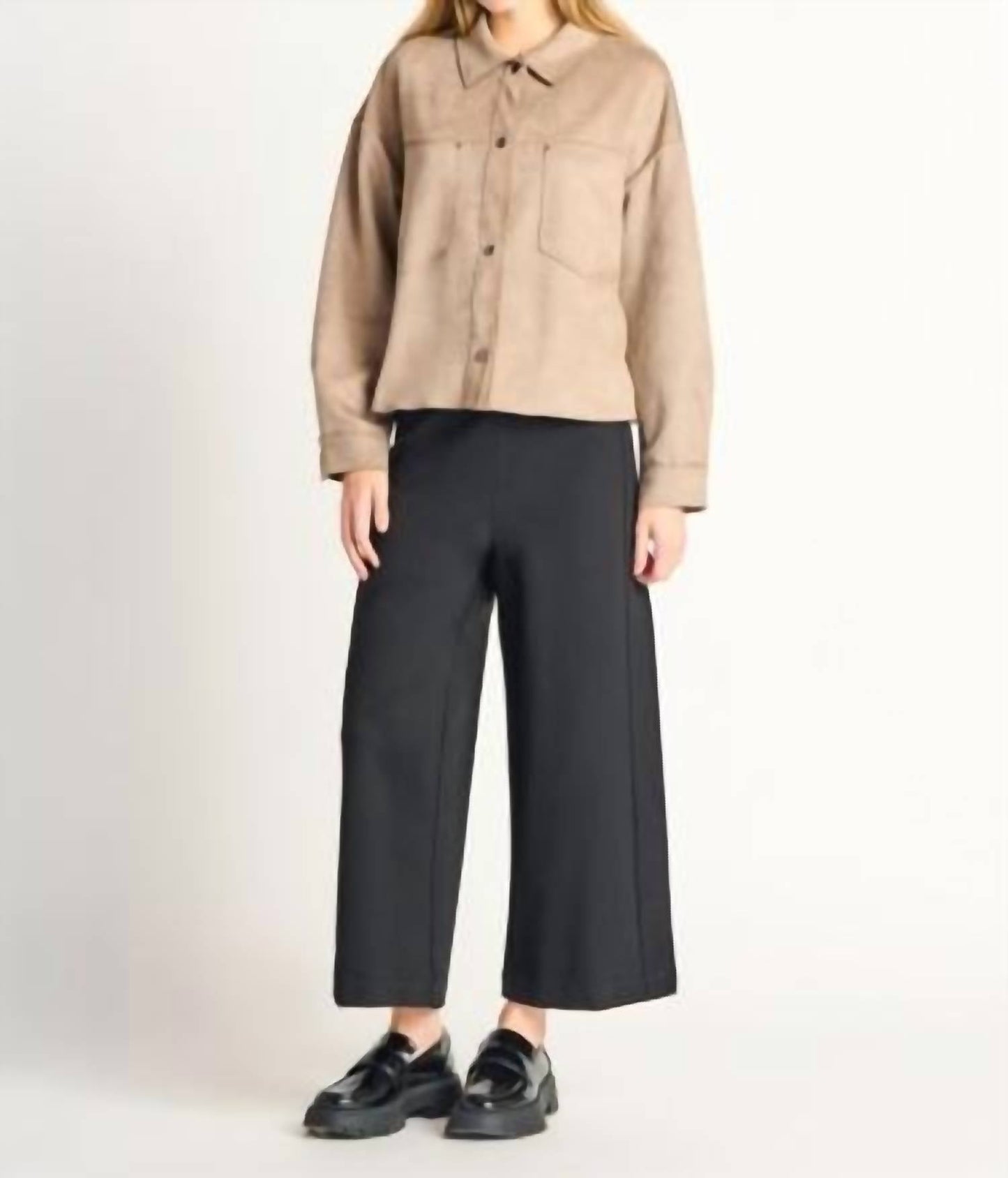 Black Tape - Vegan Suede Jacket