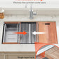 33 Inch Stainless Steel Double Bowl Workstation Sink