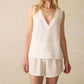 Faherty - Dune Cotton Gauze Sleeveless Popover Tank