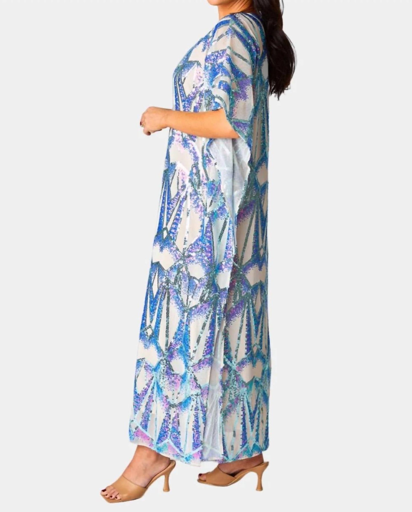 Buddylove - Sequin Caftan Maxi Dress