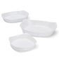 Rubbermaid DuraLite Glass Bakeware Set - Clear