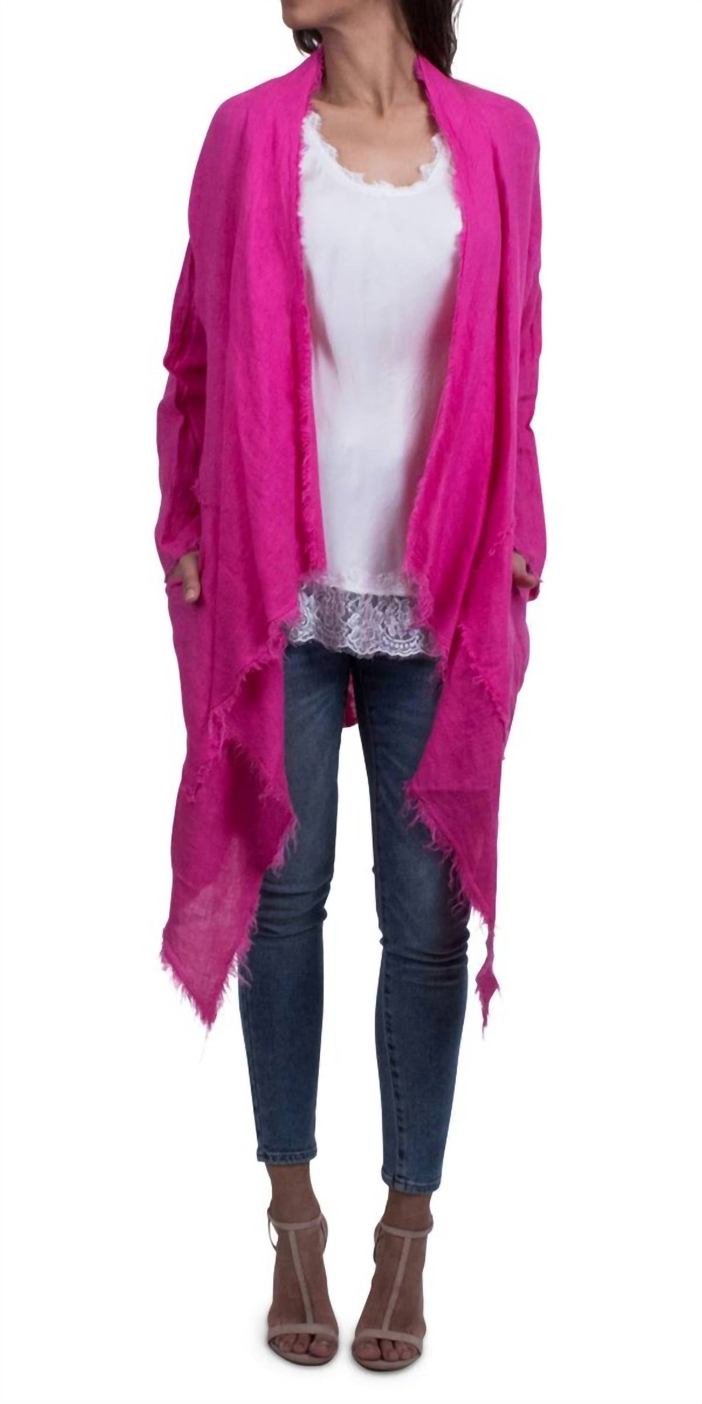 Gigi Moda - Aisha Linen Cardigan
