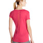 Craft Sportswear Women's Breakaway V Neck Short Sleeve Shirt Pink Size X-Small