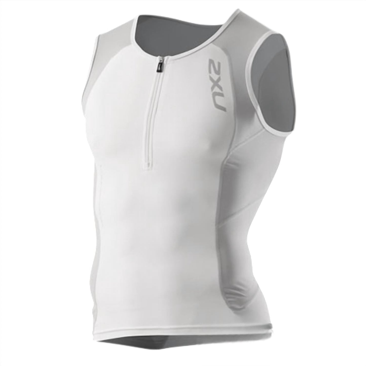 2XU - पुरुषों का कम्प्रेशन ट्राई सिंगलेट