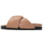 Roam - Women Foldy Puffy Sandals With Vegan Leather