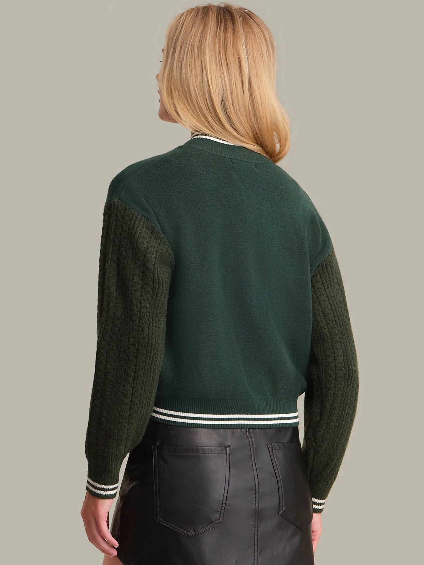525 America - Cable Sleeve Bomber Jacket