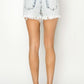 Risen - Acid Wash Denim Shorts