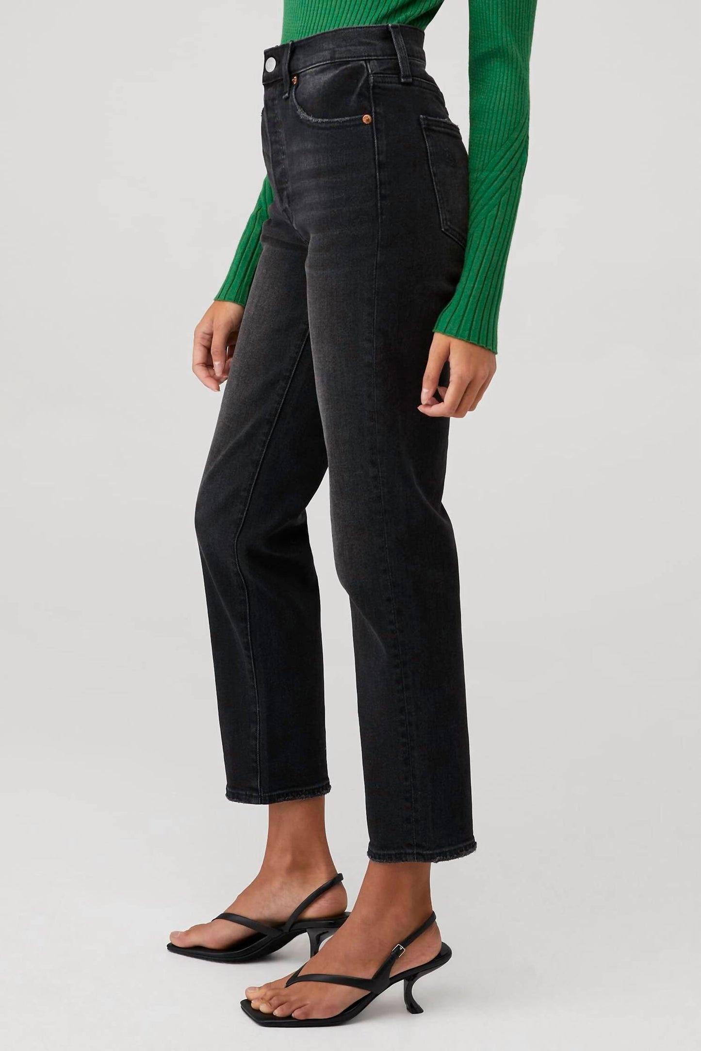 Pistola - Charlie High Rise Classic Straight Ankle Jeans