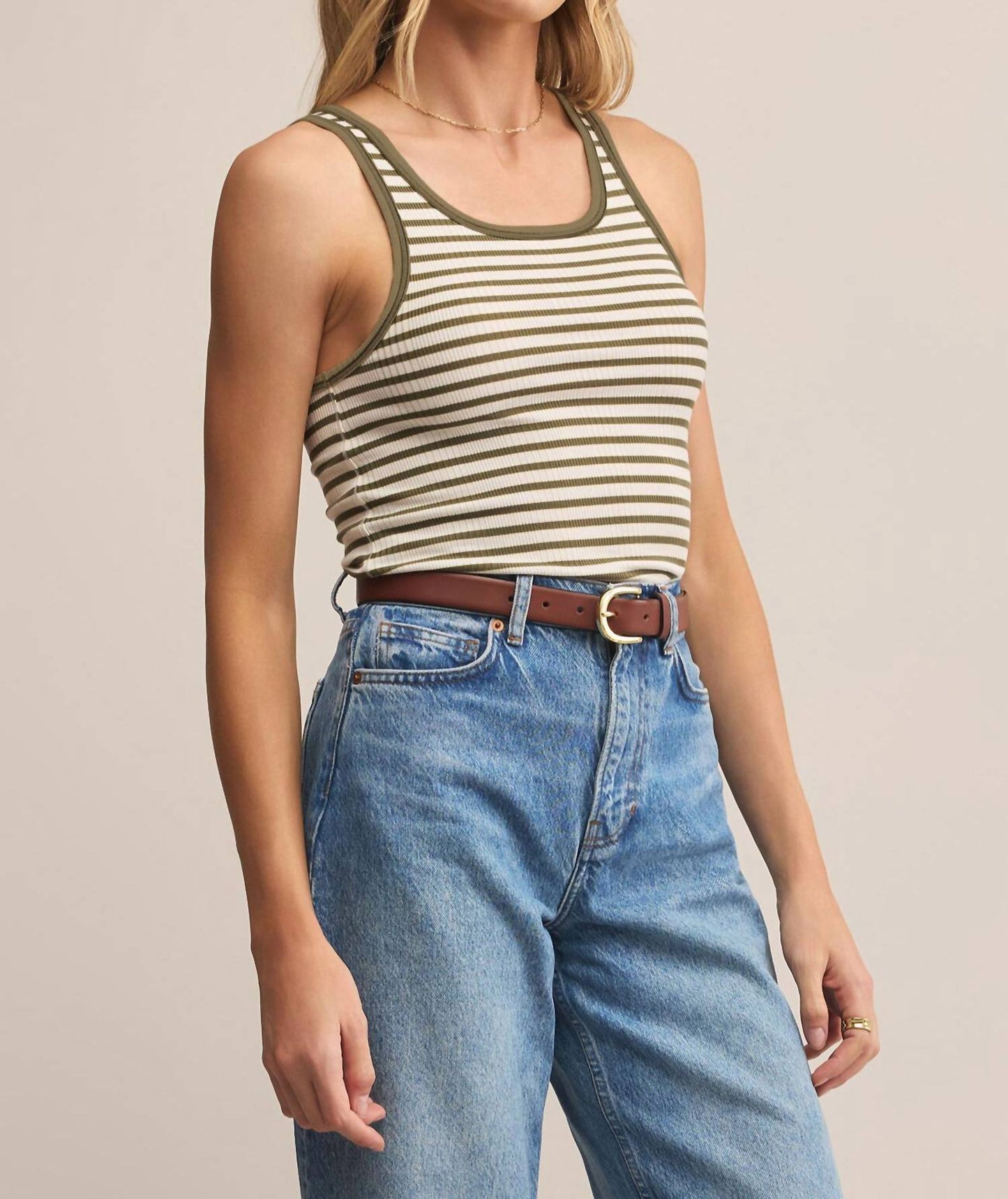 Z Supply - Classic Striped Scoop Tank