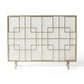 Dorothy Modern Single Panel Iron Fire Screen