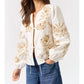 Lalavon - Mavis Embroidered Tie Top