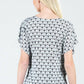 Clara Sunwoo - Buttery Knit Caftan Flutter Sleeve Top