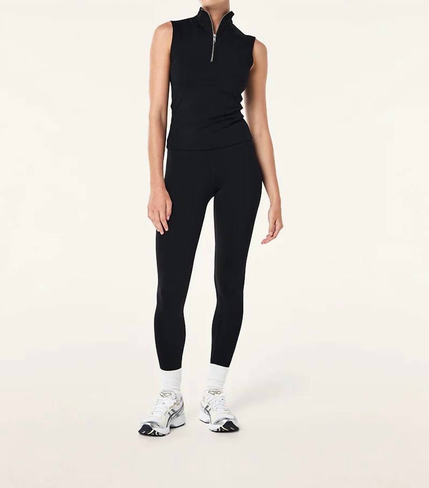 P.E. Nation - Routine Quarter Zip Tank Top