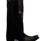 Corral - Women's Crystals Lamb Fringe Boot