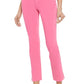 NYDJ Sheri Side Slit Slim Ankle Jeans in Pink Peony, Size 4